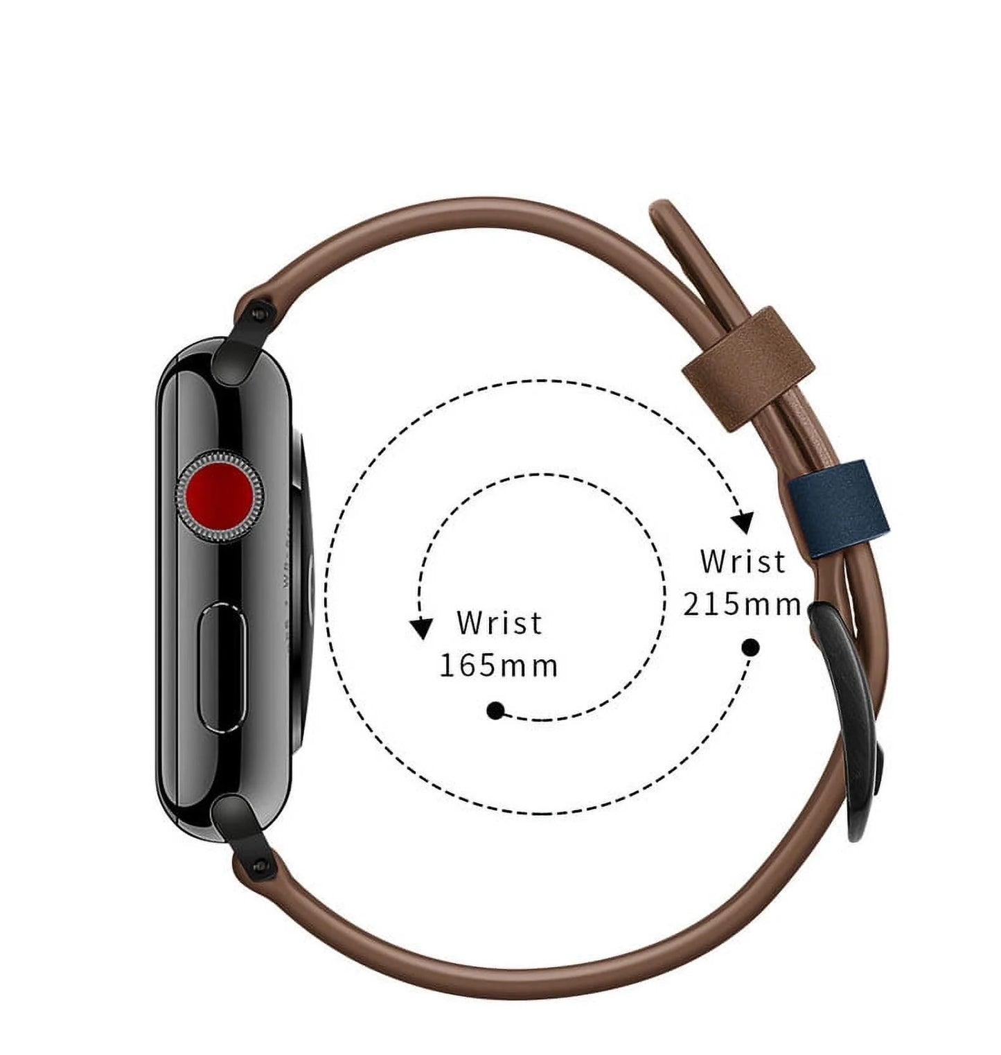 Leather Strap Compatible with Apple Watch Bands 45Mm 41Mm 49Mm 40Mm 42Mm 38Mm 44Mm Genuine Leather Watch Band Bracelet for Iwatch Series 9 8 SE Ultra 7 6 5 4 3 2 1